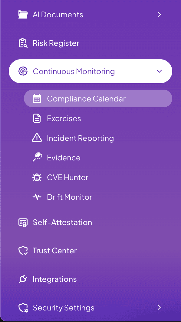 Continuous Monitoring